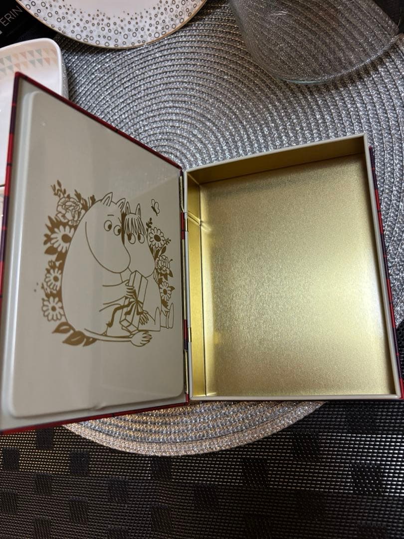 ７点セット ザラホーム 取り皿 プレート スープジャー ムーミン ブック型 缶