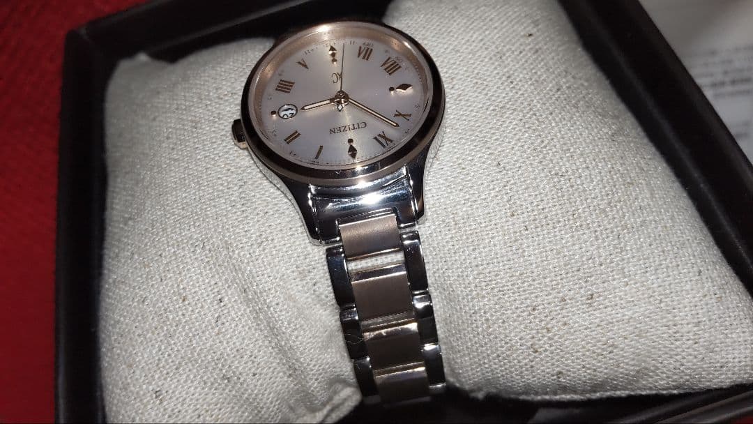 【美品】シチズン□クロスシー□さくらピンク□ES9496-64W