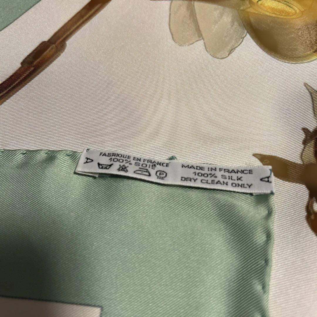 エルメス　スカーフ　馬車弓形連結