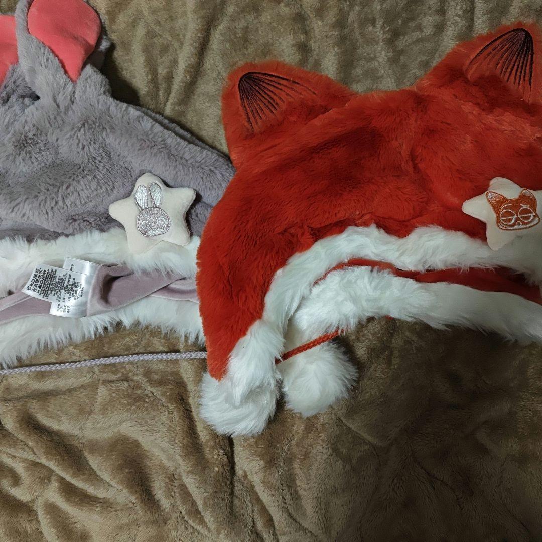 上海ディズニー　ニック　ジュディー　ファンキャップ