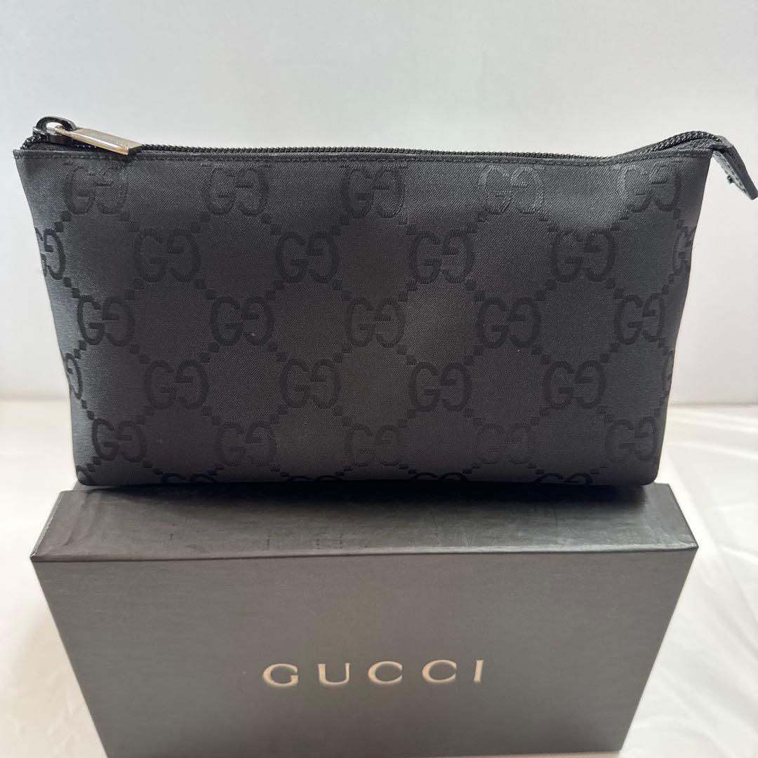 GUCCI コスメポーチ GGパターン