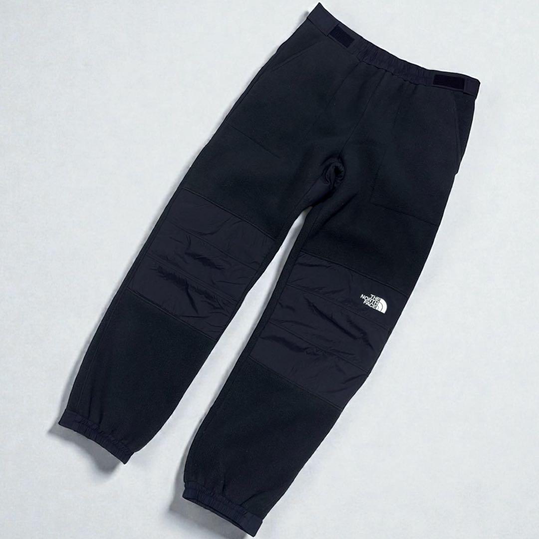 【美品】ノースフェイス デナリ スリップオンパンツ 黒 メンズL フリースパンツ
