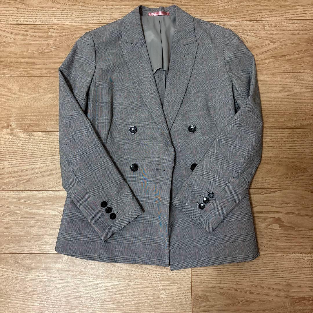 AOKI 女性用 スーツ 9号 夏用 スーツ ジャケット パンツ ブラウス