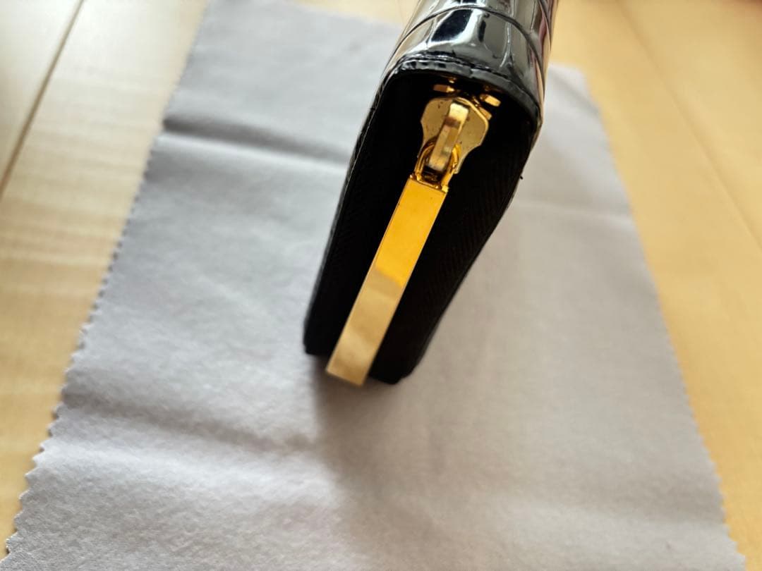 S*r様 池田工芸 クロコダイル長財布 ブラック