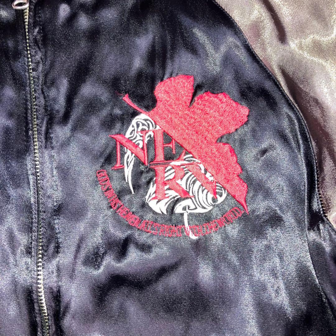 YUKI 　スカジャン　カヲル君　リバーシブル　L