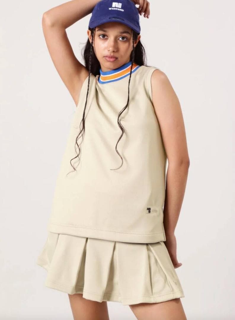 未使用 NBB WEEKEND セットアップ ノースリーブ × スカート 0