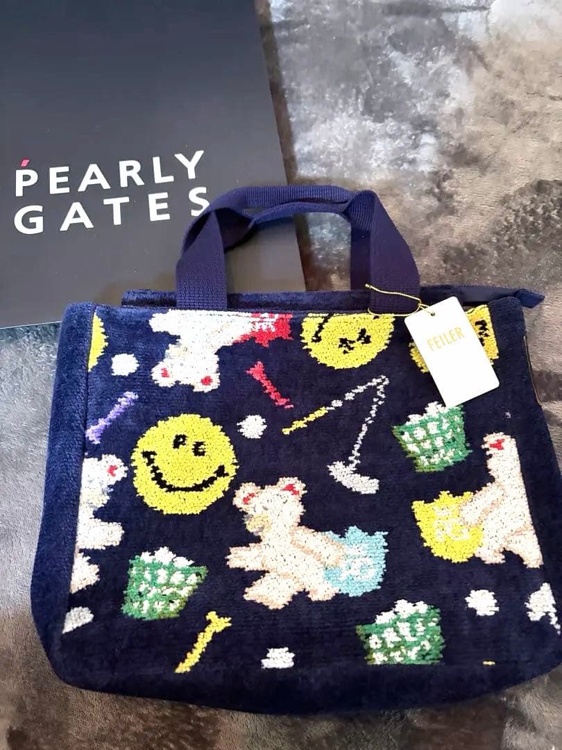 【旗艦店購入保証書付新品】FEILER×PEARLYGATES カートバッグ
