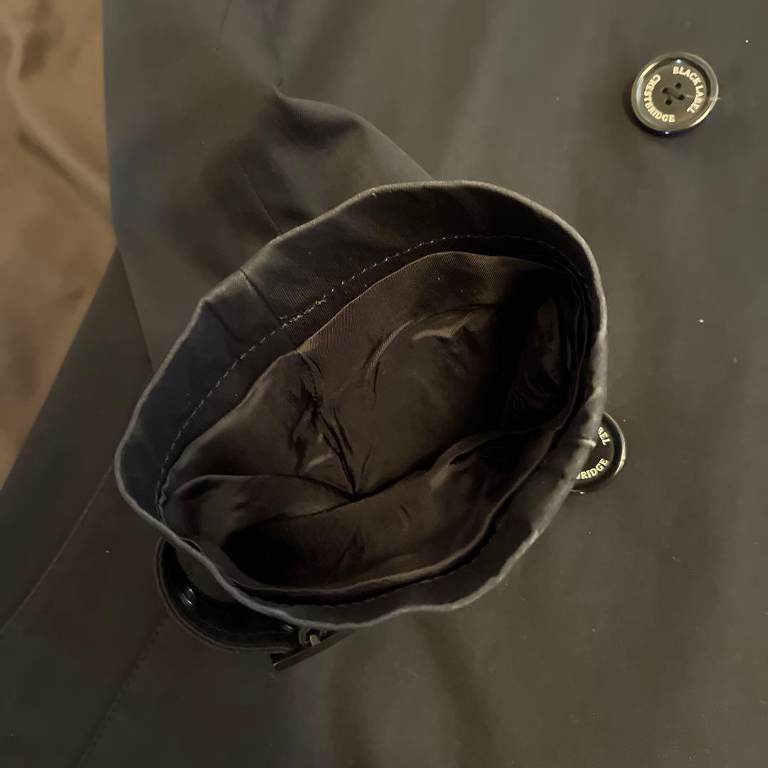 BLACK LABEL CRESTBRIDGE トレンチコート 黒