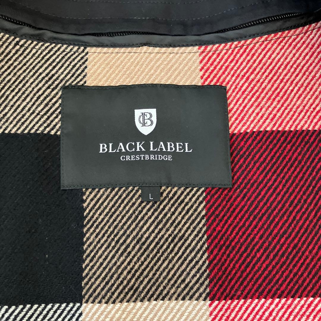 BLACK LABEL CRESTBRIDGE トレンチコート 黒