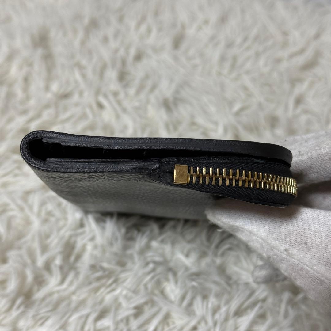 未使用✨IL BISONTE イルビゾンテ　レザー　ロングウォレット　ブラック