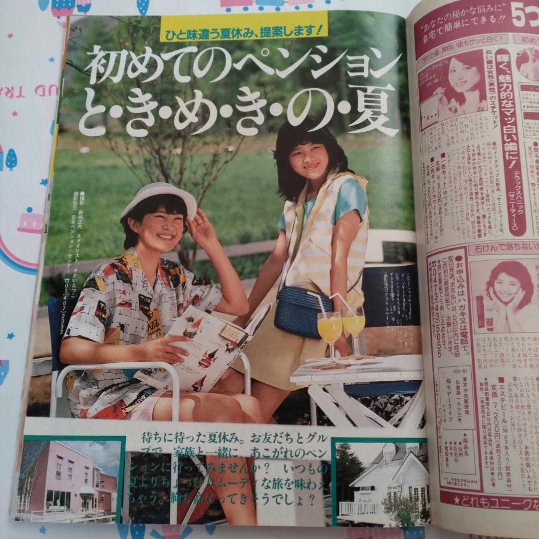 １９８３年　８月　レモン　Lemon　昭和　レトロ　学研　ペンション　清里