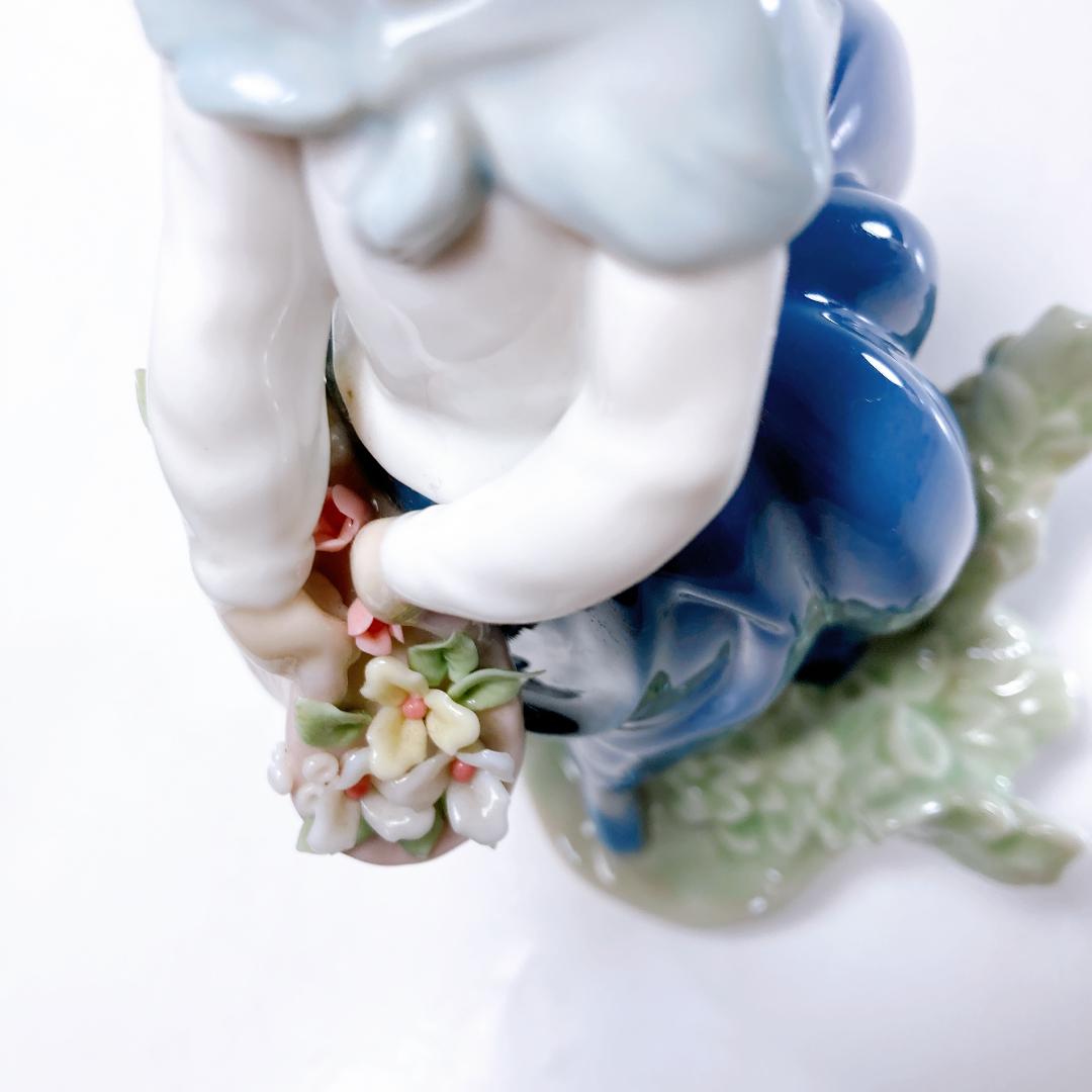 【箱付き】リヤドロ LLADRO きれいな花ばかり フィギュリン