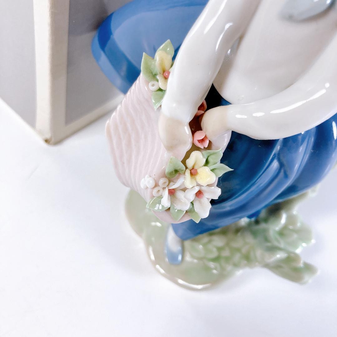 【箱付き】リヤドロ LLADRO きれいな花ばかり フィギュリン