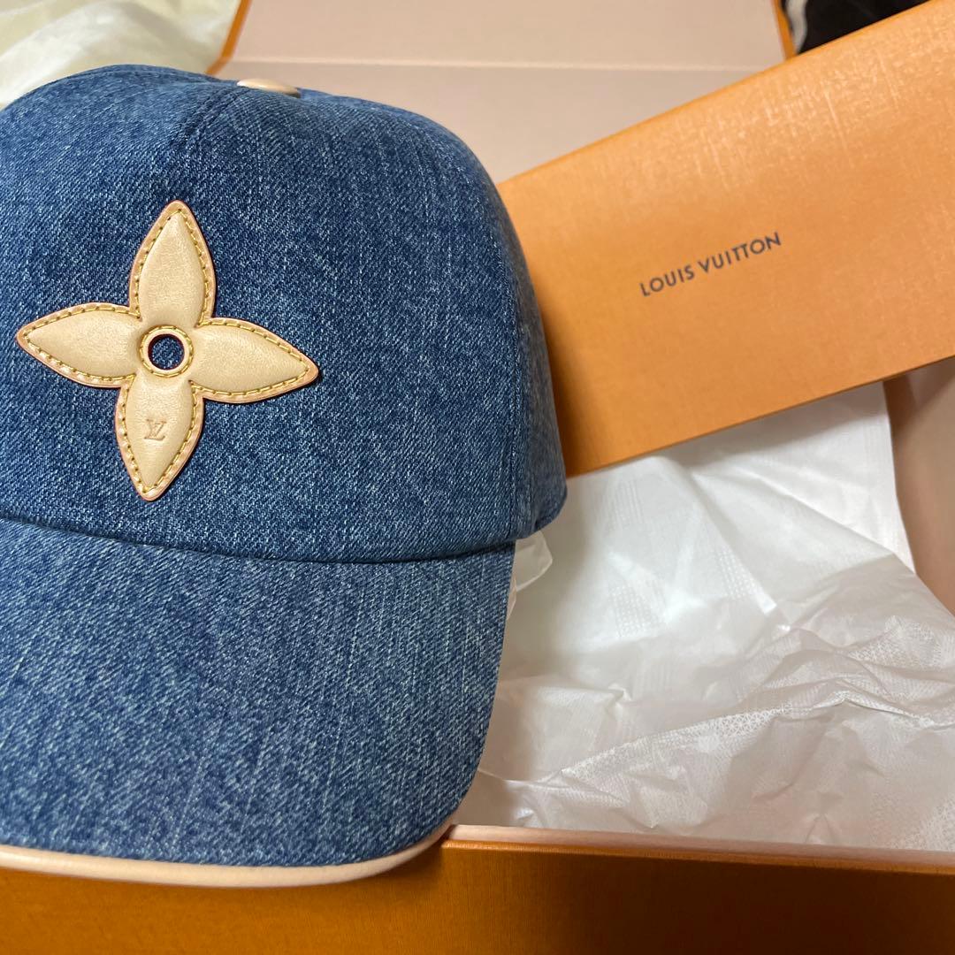 新品未着用ルイヴィトンキャップLVアップタウン
