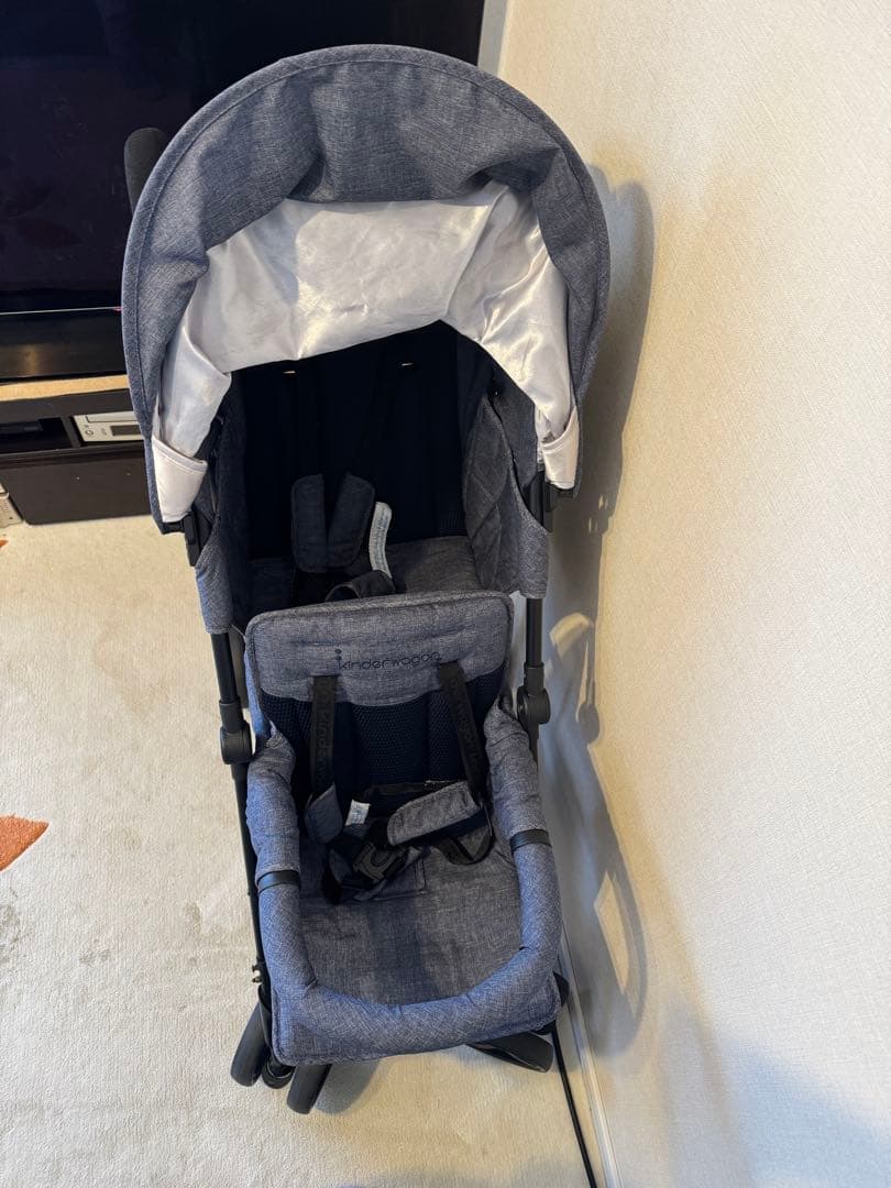 日本育児　キンダーワゴン　DUOシティHOP2 二人乗りベビーカー