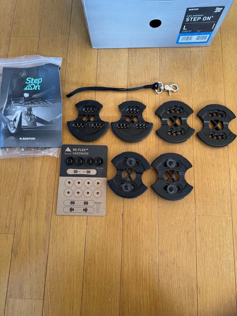 美品　キッズBurton STEP ON ビンディング L