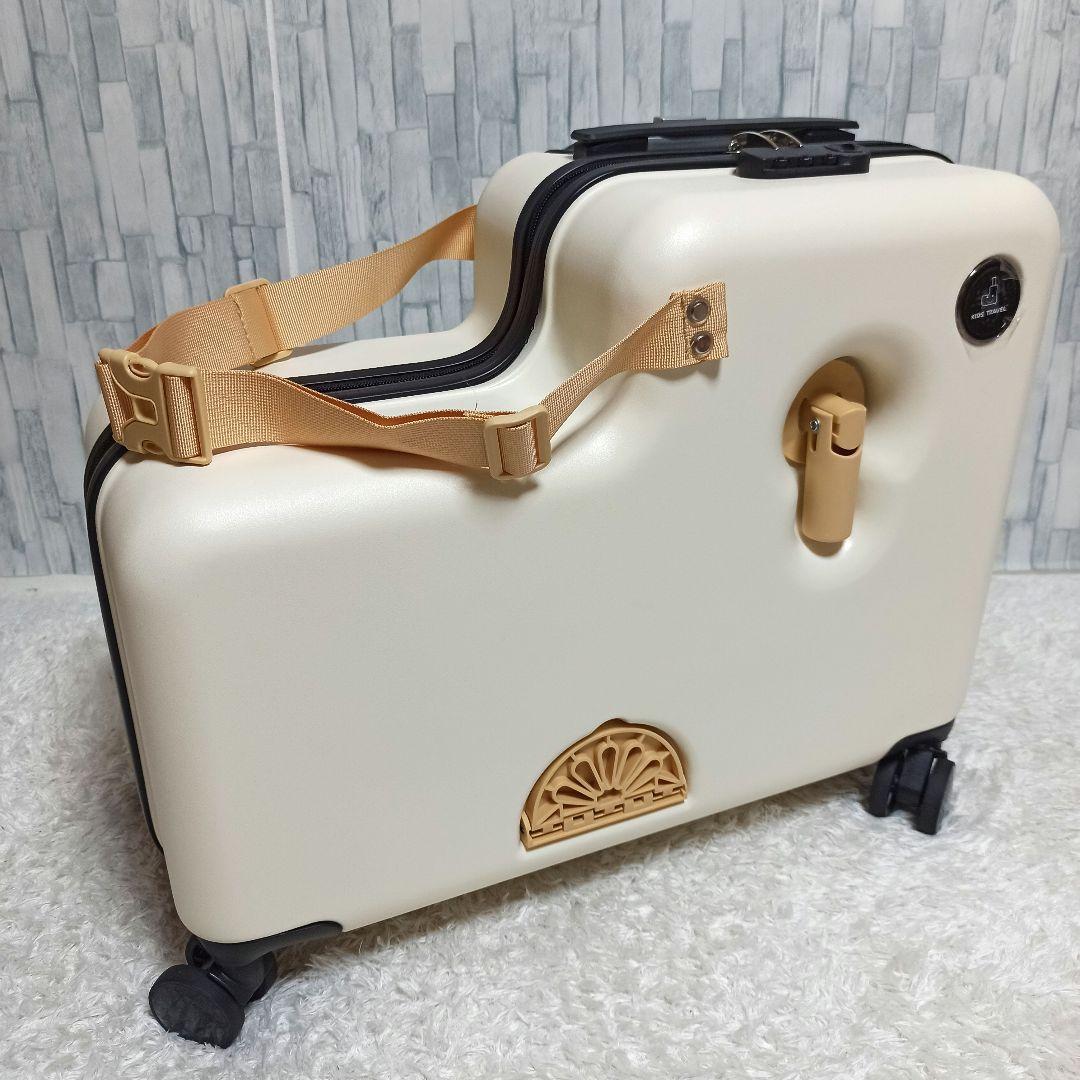 未使用 キッズトラベルmini 子供が乗れるキャリーケース