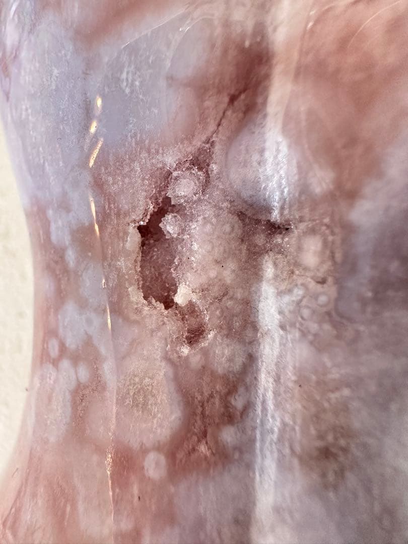 ピンクアメジスト　ブルーアゲート　ウーマンボディ　天然石