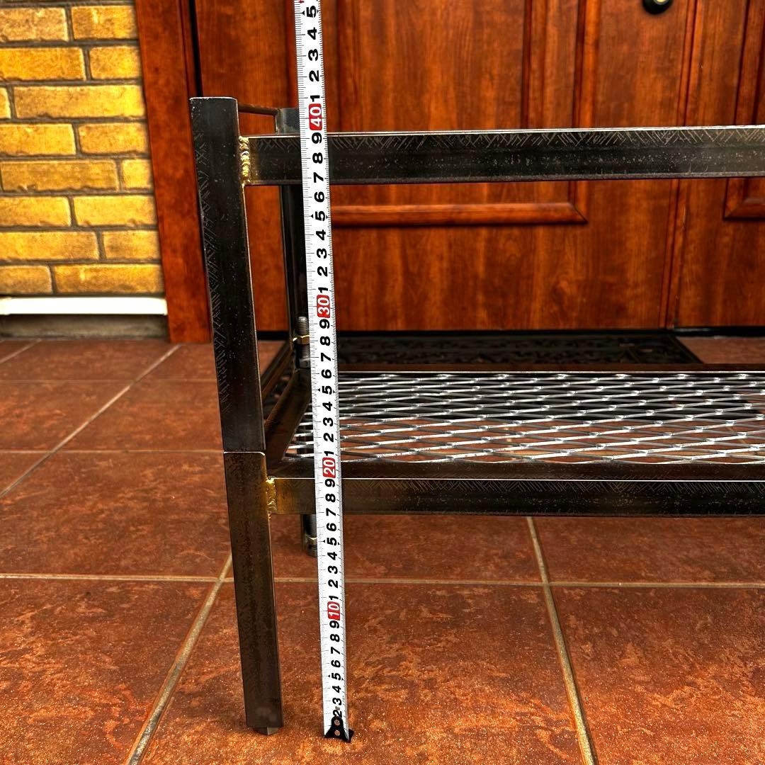 アイアンラック　2台　60cm 植物棚　アガベ　シューズラック　ディスプレイ棚