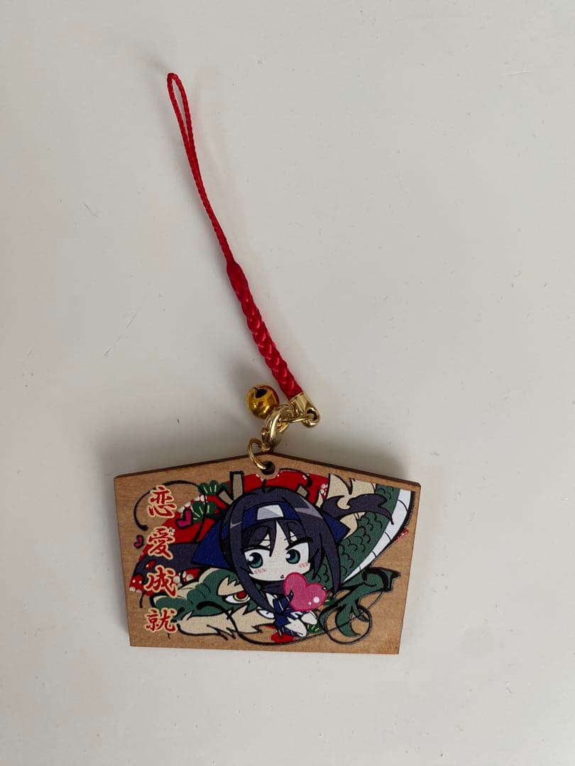 千恋＊万花 絵馬風ストラップ　 常陸茉子　ゆずソフト