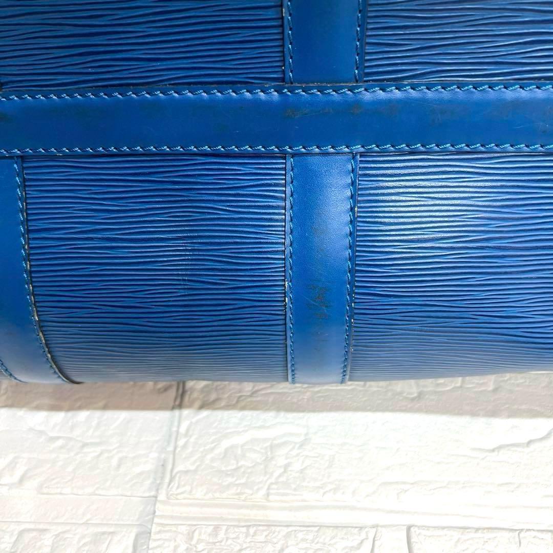 ルイヴィトン　LOUIS VUITTON エピ　ボストンバッグ　ブルー