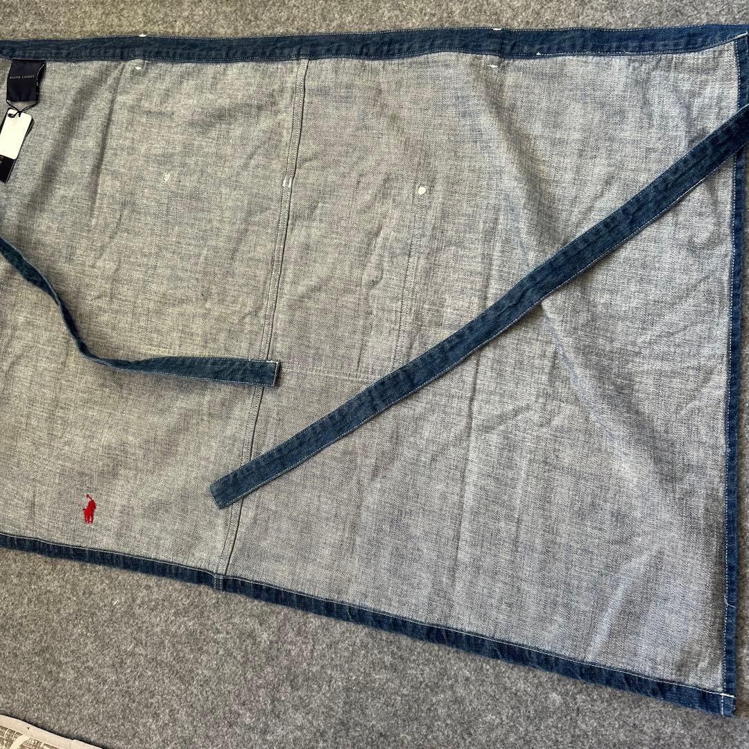 タグ付き未使用　ラルフローレン　ソムリエエプロン　ローレンデニム