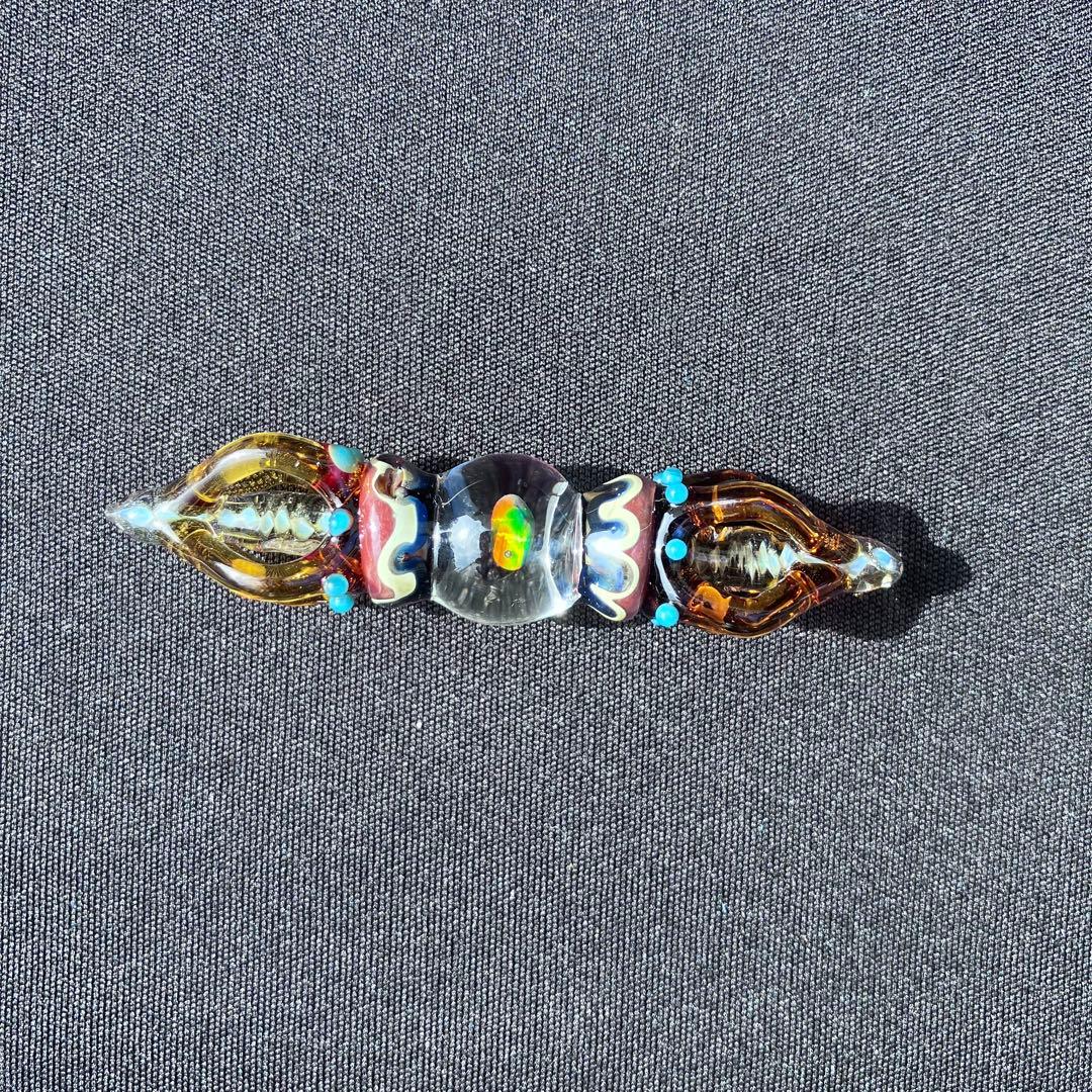 XODAS ペンダント バジュラ Bajra ボロシリケイトガラス オパール