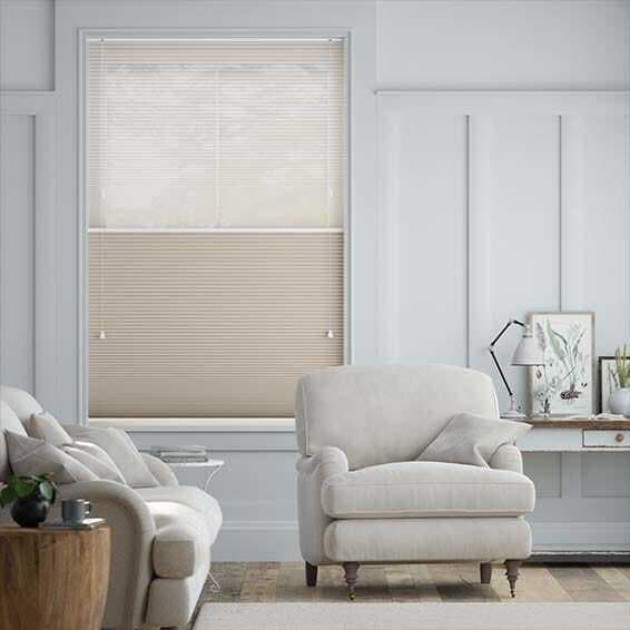 未使用　ハニカムシェード　シアーライトグレージュ　165×220