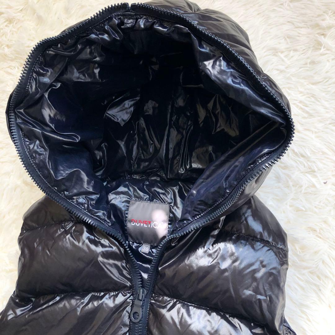 極美品⭐️DUVETICA FEBE ダウンベスト 38黒