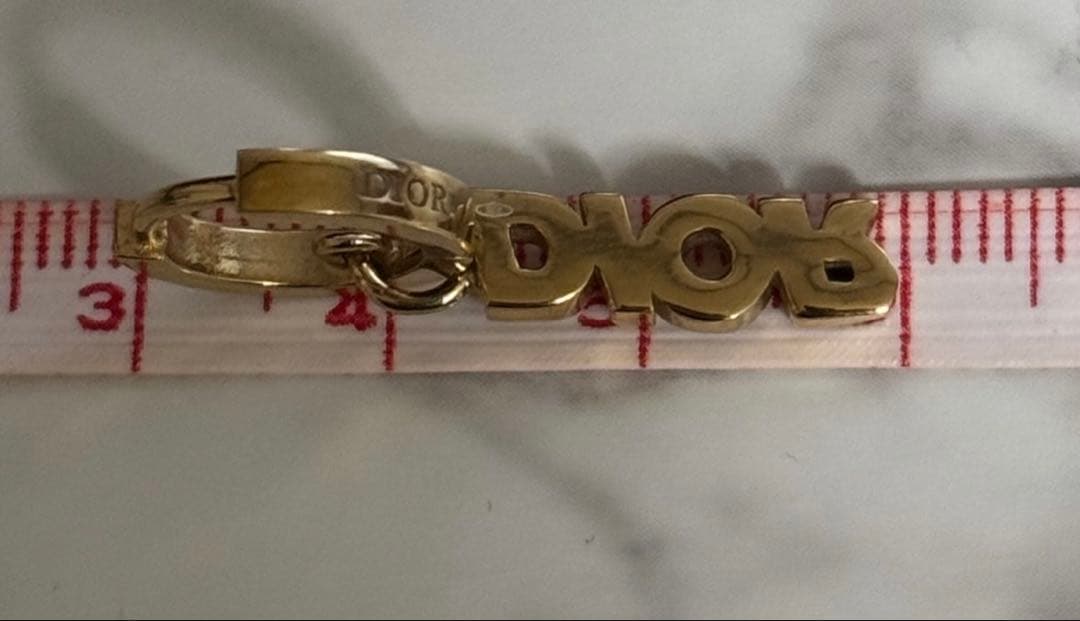 Dior Dior HOMME ロゴ フープピアス シルバー 925