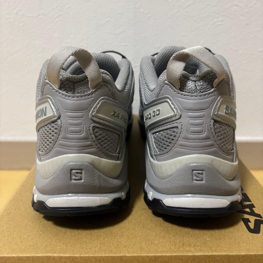 SALOMON XA PRO 3D シルバー グレー スニーカー サロモン