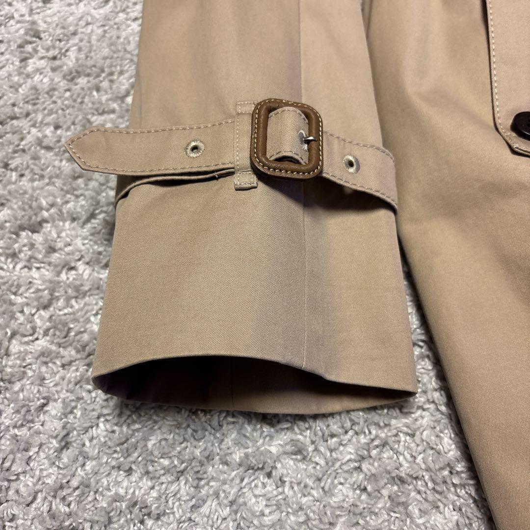 美品 アクアスキュータム　大きいサイズ トレンチコート　ライナー付 13 XL