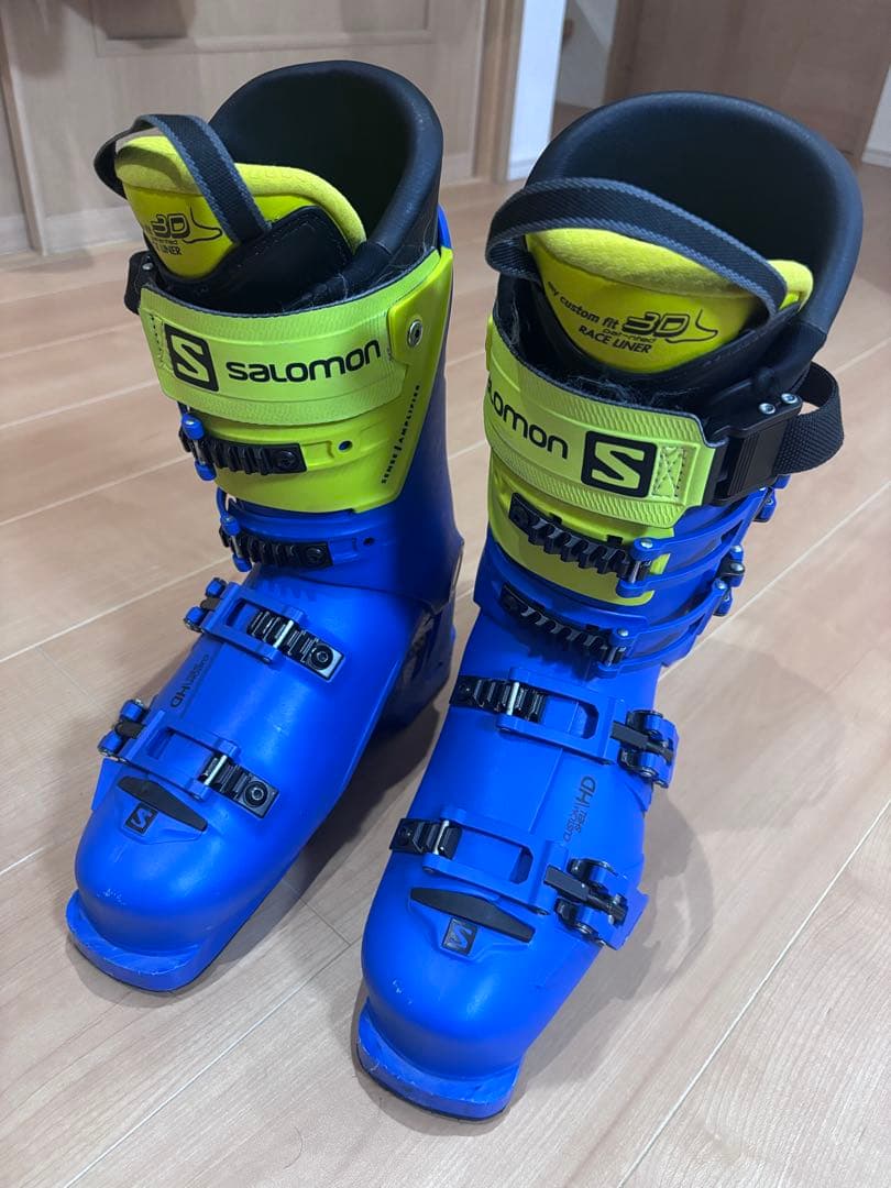 スキー SALMON S/MAX 130 Carbon 25.0-25.5cm 98mm