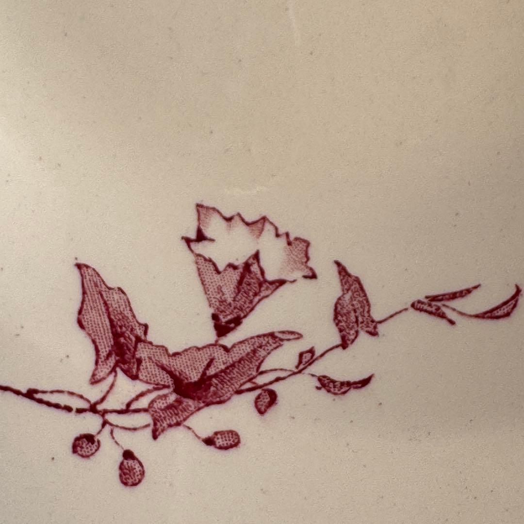 美品　フランスアンティーク　サルグミンヌ　Favori スーププレート