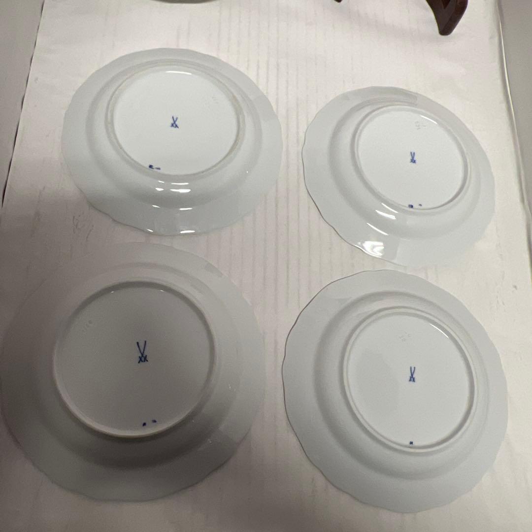 マイセン　ブルーオニオン　プレート7枚