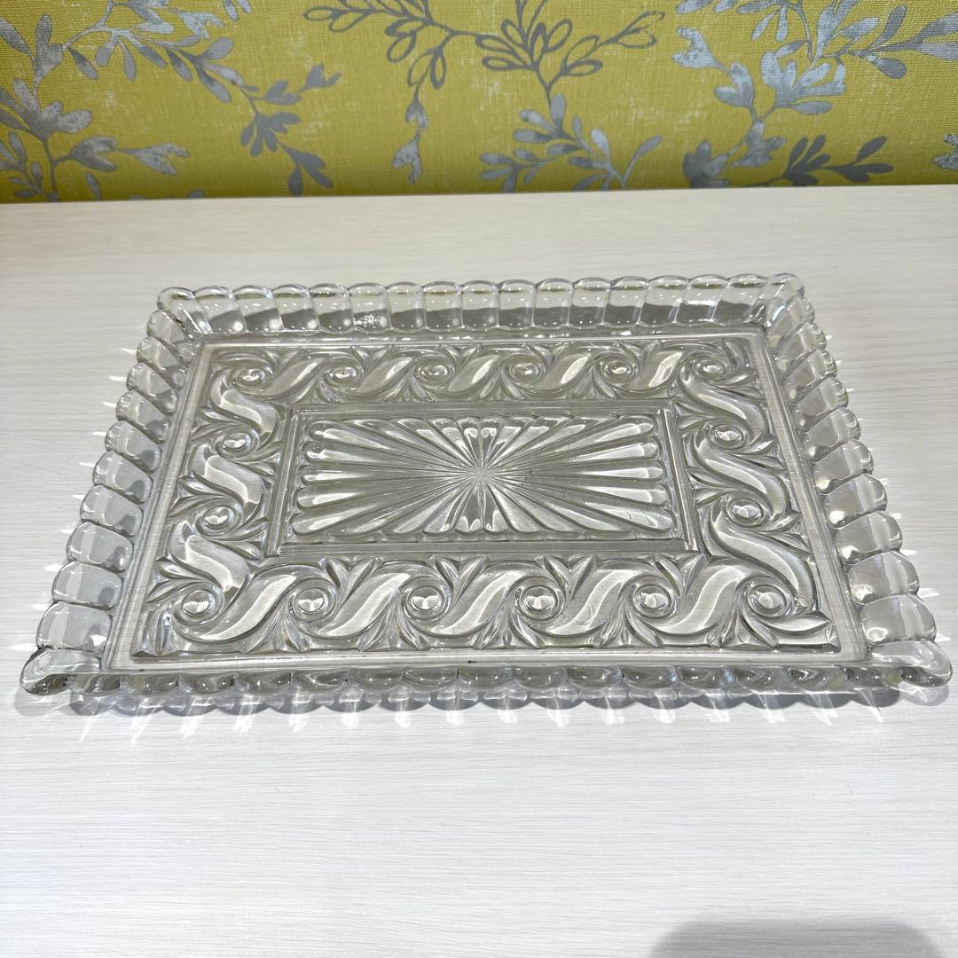 オールドバカラ デポーズ depose クリスタルトレイ クリア