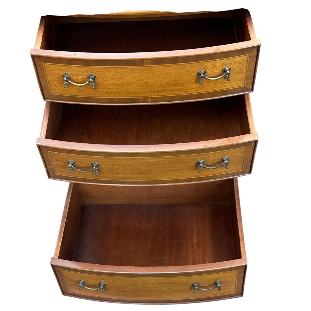 アンティーク 輸入家具 おしゃれ 家具 マホガニー 象嵌 イタリア家具 東海家具