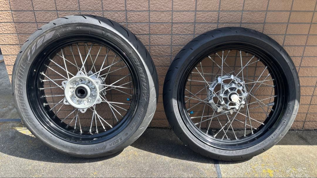 wr250x 前後ホイール　バトラックス