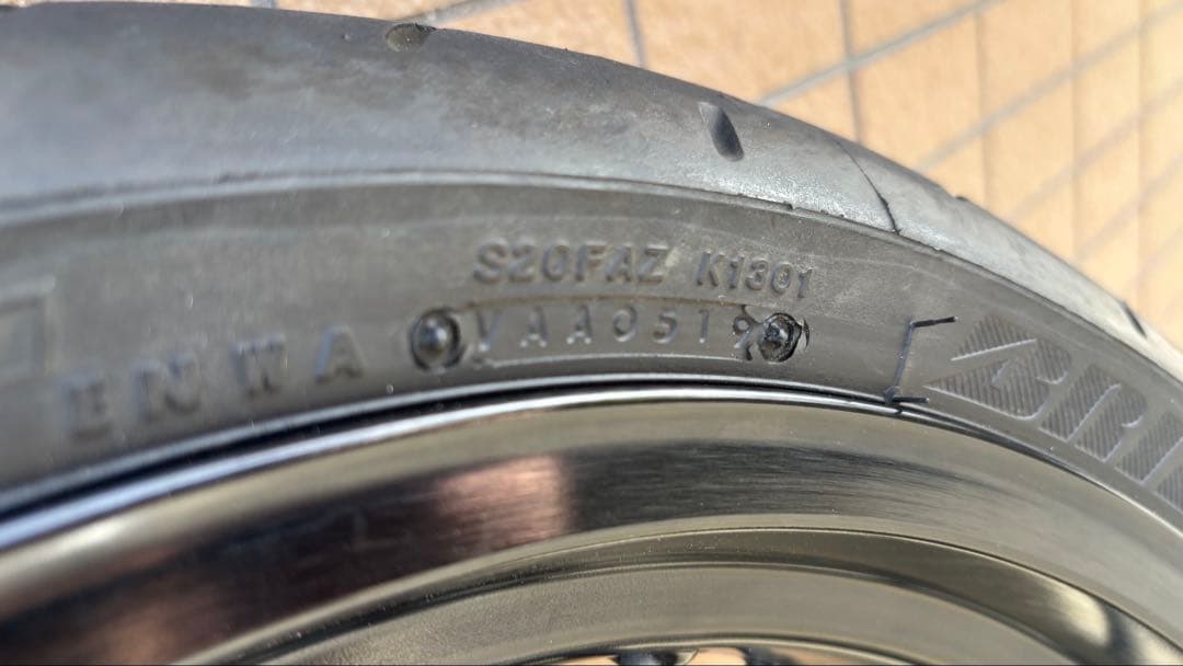 wr250x 前後ホイール　バトラックス