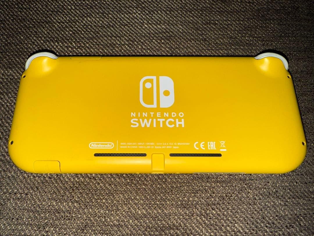 Nintendo Switch Lite イエロー 本体 保護フィルム付き