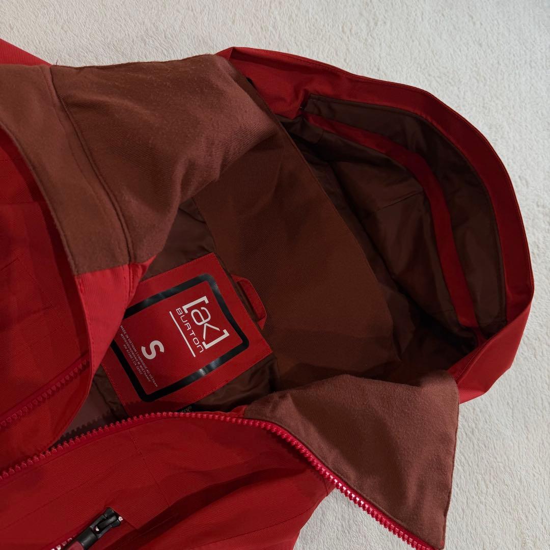 バートン M AK 2L SWASH JK プリマロフト ゴアテックス 赤 S