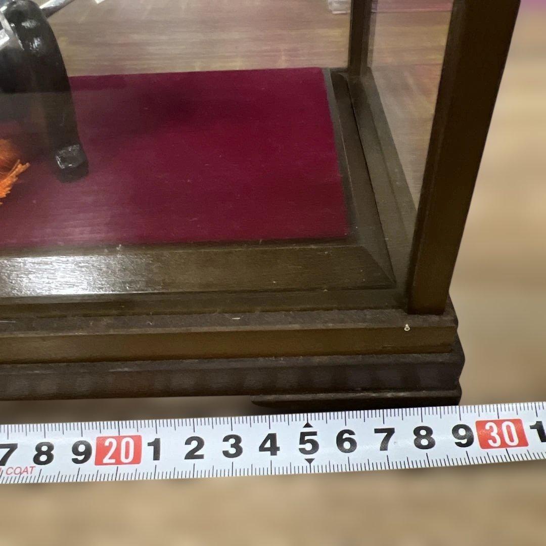 217 純銀製　扇子額飾り