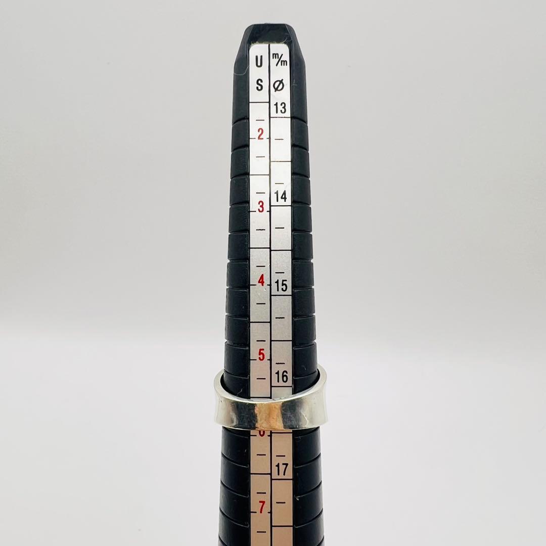 ジョージジェンセン　#124 ヘマタイト　シルバーリング　ヴィンテージ