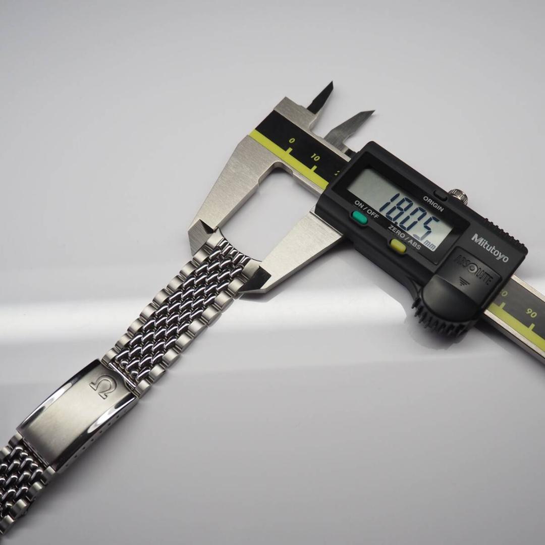 ◆オメガ◆1036/11◆取付幅約18ｍｍ◆ステンレス◆バンド◆ベルト◆F－S