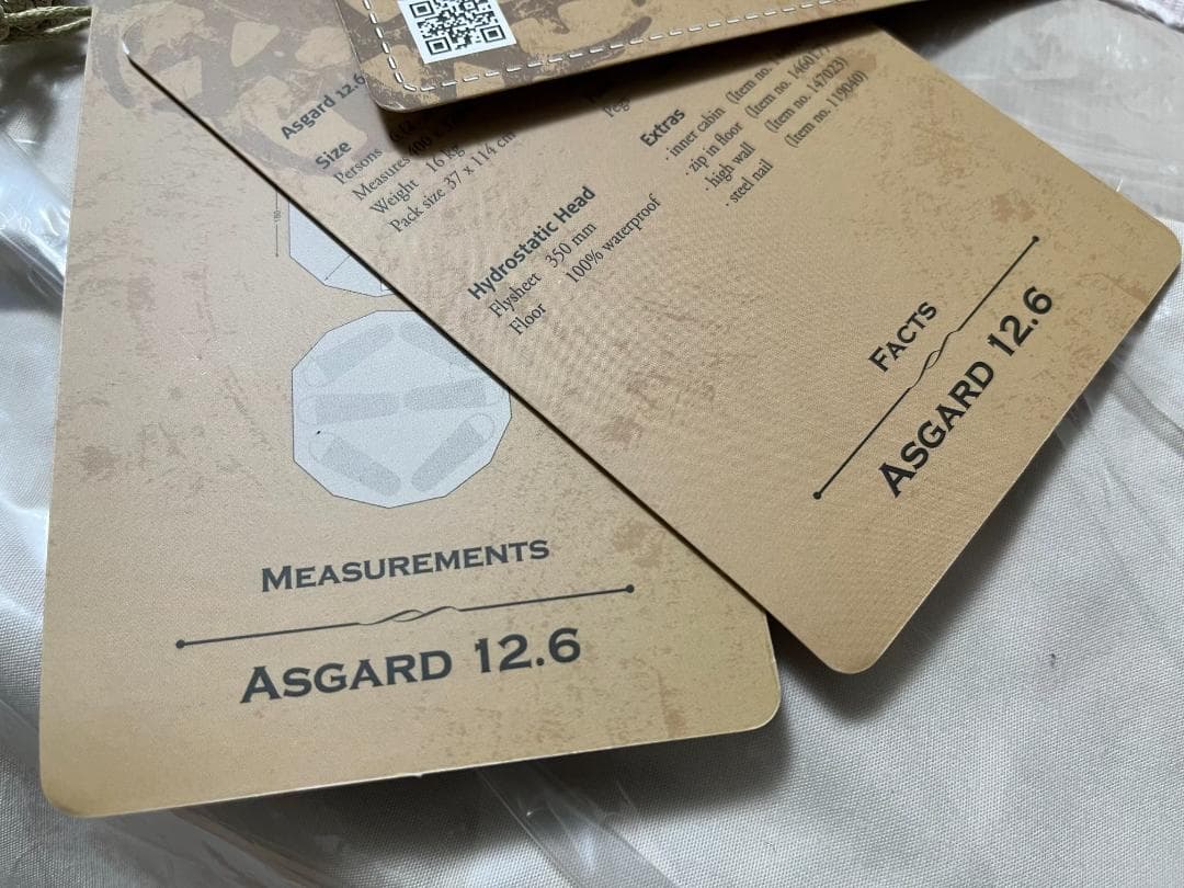 新品【NORDISK / ノルディスク　Asgard / アスガルド　12.6㎡