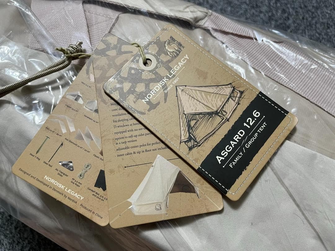 新品【NORDISK / ノルディスク　Asgard / アスガルド　12.6㎡