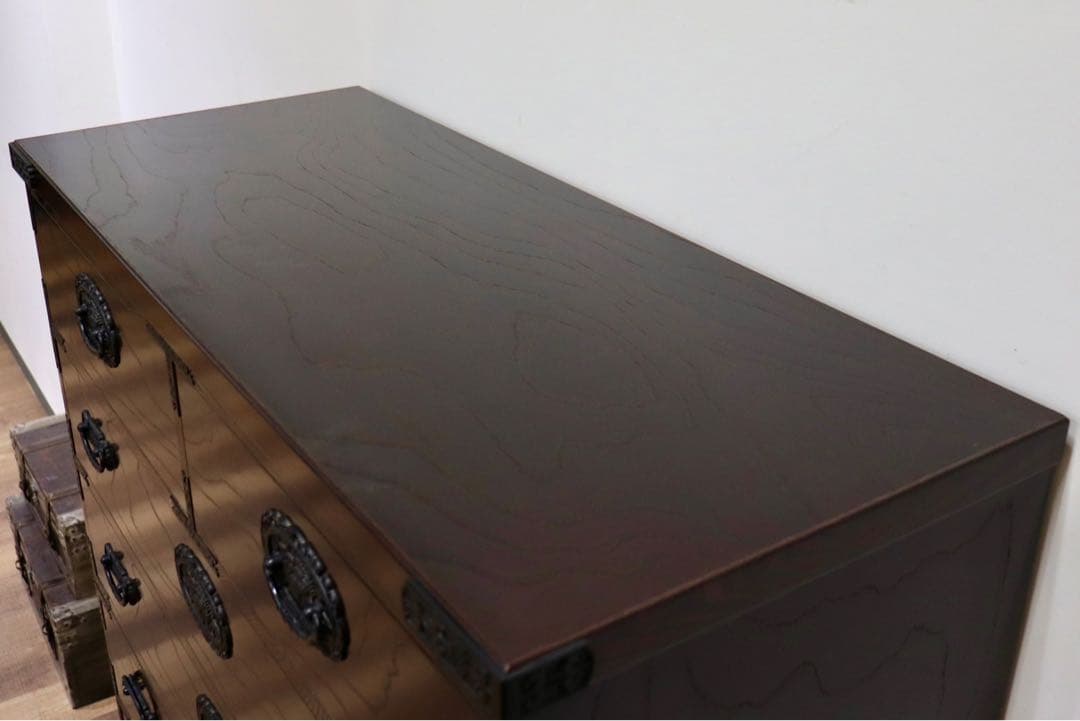 GMHH478○時代箪笥 整理箪笥 民芸箪笥 伝統工芸 チェスト 和箪笥 和家具