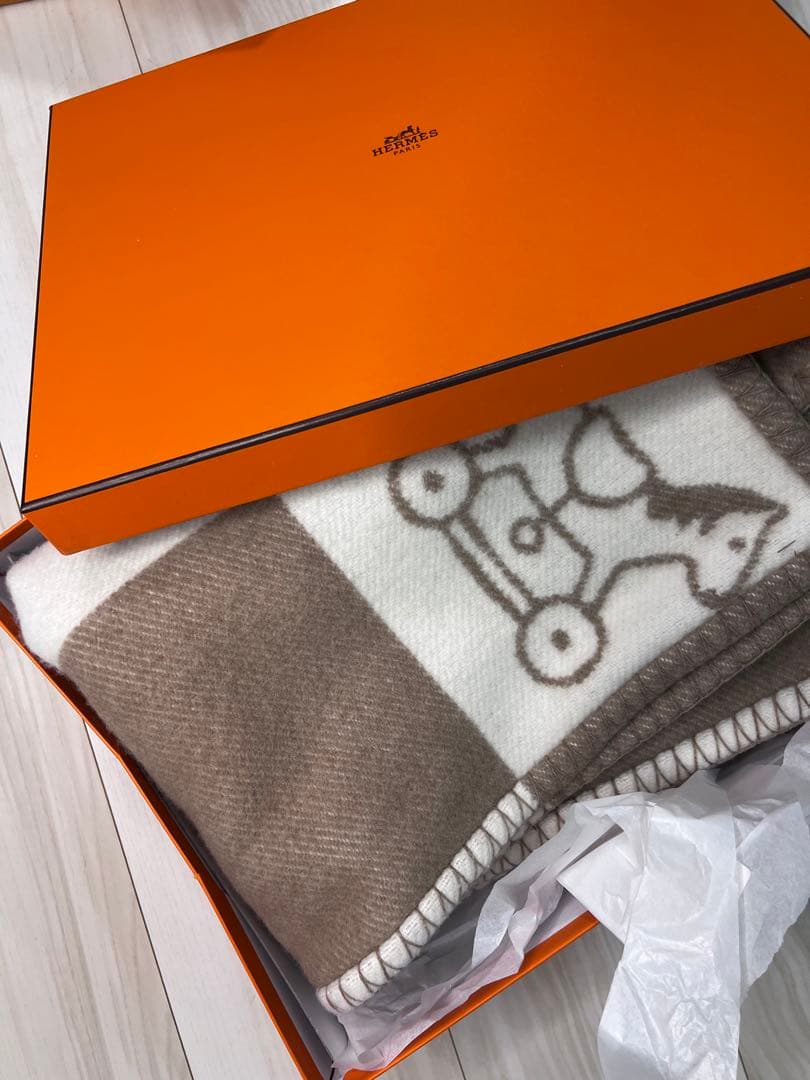 エルメス　HERMES ブランケット