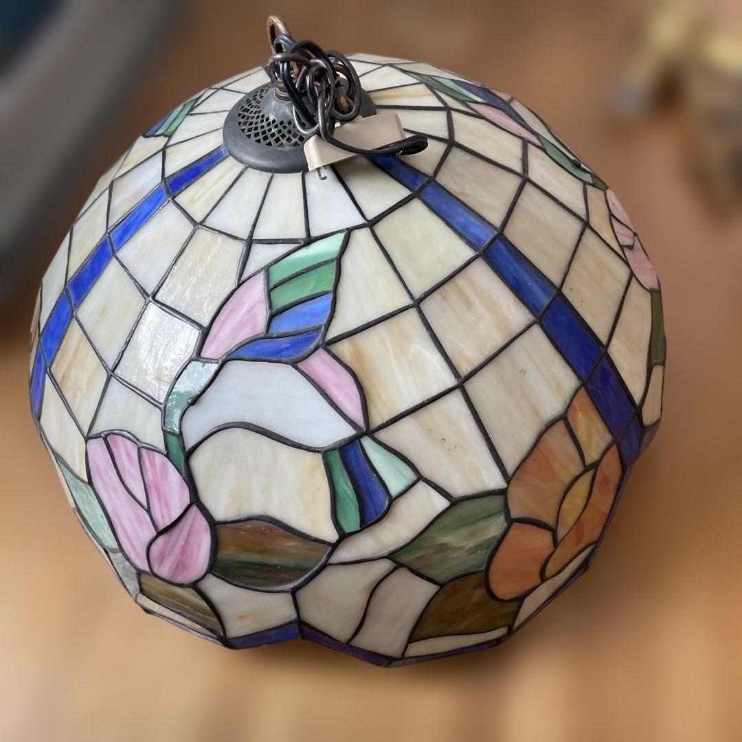 ステンドグラス調 シーリングライト 花柄 天井照明 インテリア