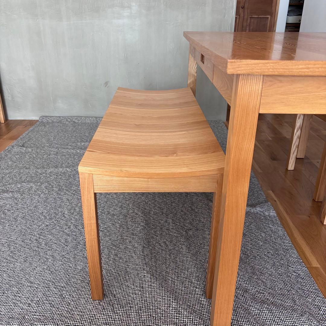 【お引取限定】unico ウニコ ダイニングテーブル セット HUTTE